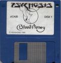 Blood Money Atari disk scan