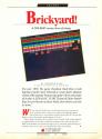Brickyard! Atari instructions