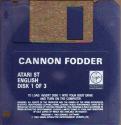 Cannon Fodder Atari disk scan