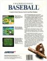 Championship Baseball Atari disk scan