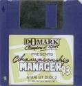 Championship Manager 93 Atari disk scan