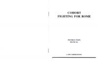 Cohort - Fighting for Rome Atari instructions