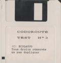 Collection Codoroute : Test Disk 3 Atari disk scan