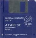 Crystal Kingdom Dizzy Atari disk scan