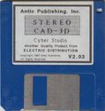 Cyber Studio - CAD-3D Atari disk scan