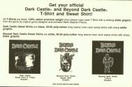 Dark Castle Atari instructions