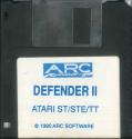 Defender II Atari disk scan