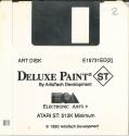 Deluxe Paint ST Atari disk scan