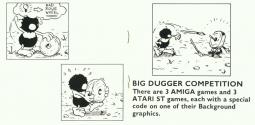 Dugger (Herbie Stone in) Atari instructions