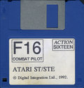 F-16 Combat Pilot Atari disk scan