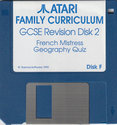 Family Curriculum - GCSE Revision Module Atari disk scan