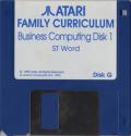 Family Curriculum - Business Computing Module Atari disk scan