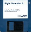 Flight Simulator II Atari disk scan