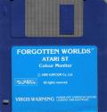 Forgotten Worlds Atari disk scan