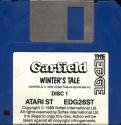 Garfield - Winter's Tail Atari disk scan