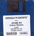 Ghouls'n'Ghosts Atari disk scan