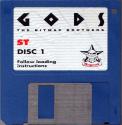 Gods Atari disk scan