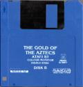 Gold of the Aztecs (The) Atari disk scan