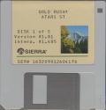Gold Rush! Atari disk scan