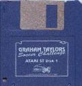 Graham Taylor's Soccer Challenge Atari disk scan