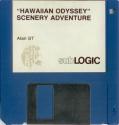 Hawaiian Odyssey Scenery Adventure Atari disk scan