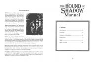 Hound of Shadow (The) Atari instructions