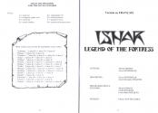 Ishar - Legend of the Fortress Atari instructions