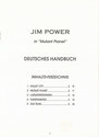 Jim Power in Mutant Planet Atari instructions