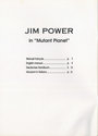 Jim Power in Mutant Planet Atari instructions