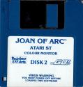 Joan of Arc Atari disk scan