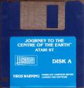 Journey to the Centre of the Earth Atari disk scan