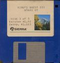 King's Quest III - To Heir is Human Atari disk scan