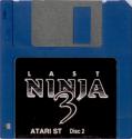 Last Ninja III Atari disk scan