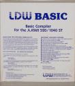 LDW BASIC Atari disk scan
