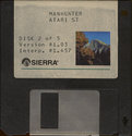 Manhunter - New York Atari disk scan
