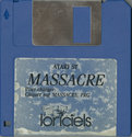 Massacre dans la 520ème Dimension Atari disk scan