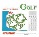 Microprose Golf Atari instructions