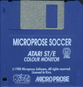 Microprose Soccer Atari disk scan