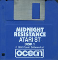Midnight Resistance Atari disk scan