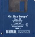 Out Run Europa Atari disk scan