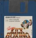 Panza Kick Boxing Atari disk scan