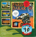 Paris Dakar 1990 Atari disk scan