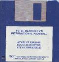 Peter Beardsley's International Football Atari disk scan