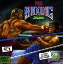 Pro Boxing Simulator Atari disk scan