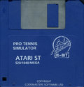 Pro Tennis Simulator Atari disk scan