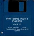 Pro Tennis Tour II Atari disk scan