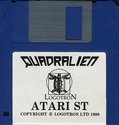 Quadralien Atari disk scan