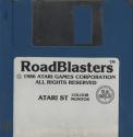 Road Blasters Atari disk scan