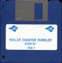 Roller Coaster Rumbler Atari disk scan