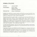 Roman Policier (Le) Atari instructions
